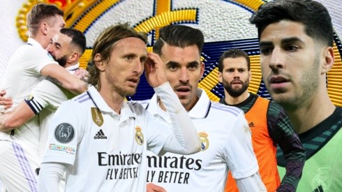 Jugadores del Real Madrid.