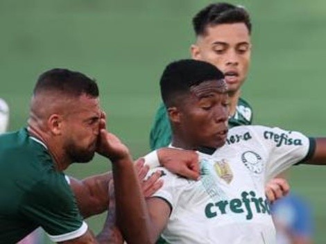 Endrick viraliza por 'dar porrada' e rivais do Palmeiras defendem nova carreira