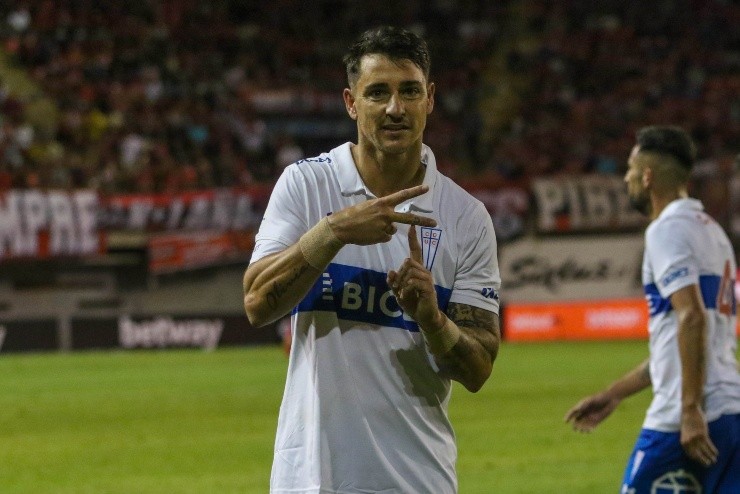 Zampedri no esconde sus ganas de retirarse en la UC | Foto: Agencia Uno 