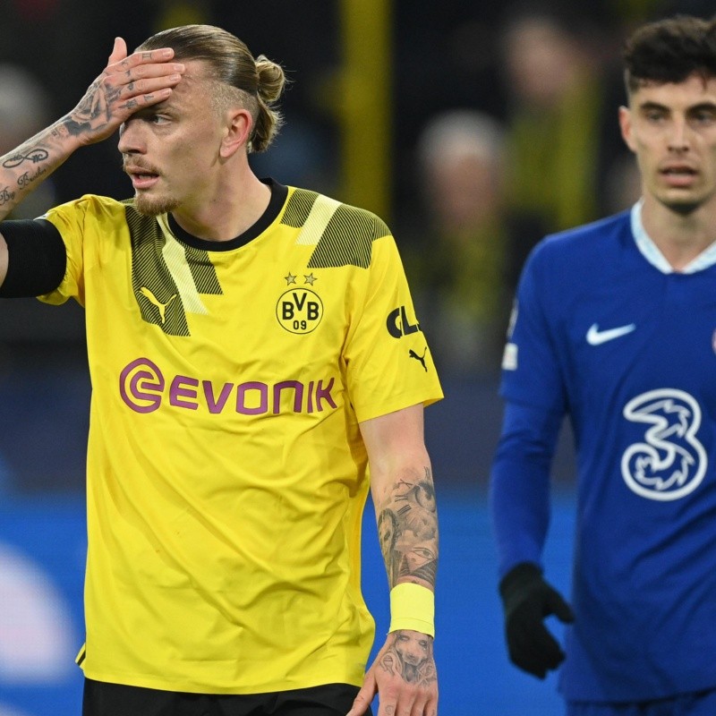 ¿Cómo salió el partido de ida entre Chelsea y Borussia Dortmund por Champions League?