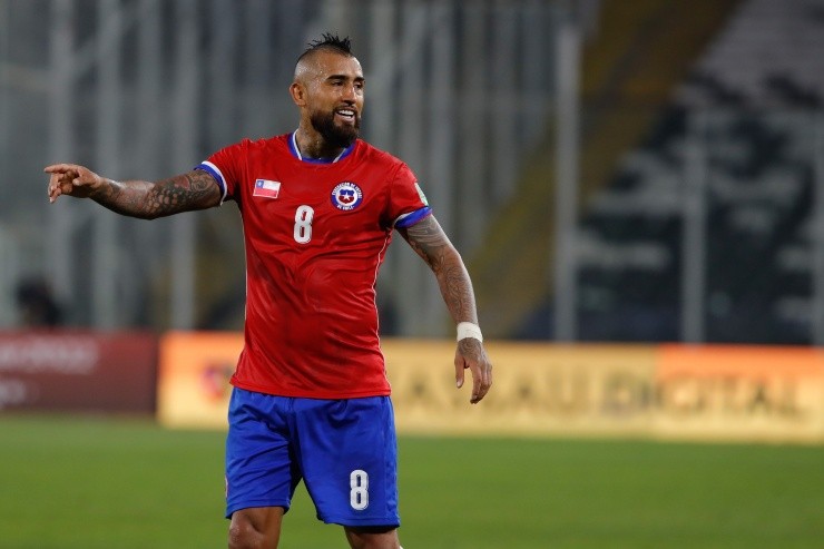 Arturo Vidal en la Selección Chilena | Foto: Agencia Uno 