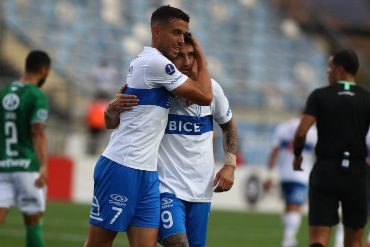 Zampedri y su doblete ante Audax Italiano | Foto: Imago Images 