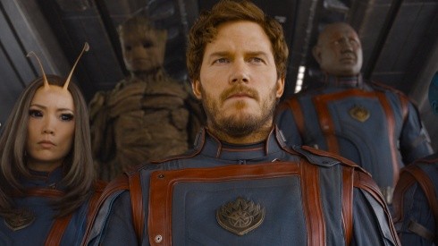 Chris Pratt protagoniza Guardianes de la Galaxia Vol. 3.