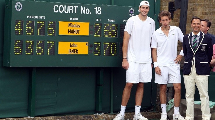 John Isner y Nicolas Mahut, los dueños del partido más extenso de todos