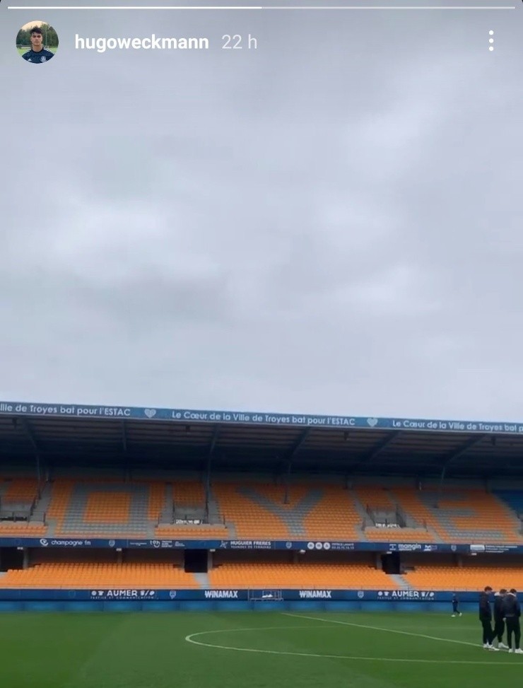 Weckmann a prueba con Troyes | Twitter