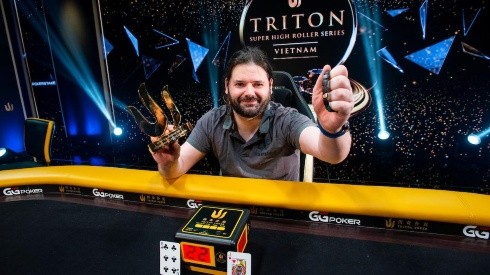 Andre Leathem levou grande premiação em torneio no Vietnã (Foto: Divulgação/Triton Poker)