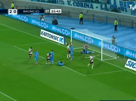 VIDEO | ¡Liquidó el partido! González Pirez marcó el tercer gol de River ante Racing de Córdoba
