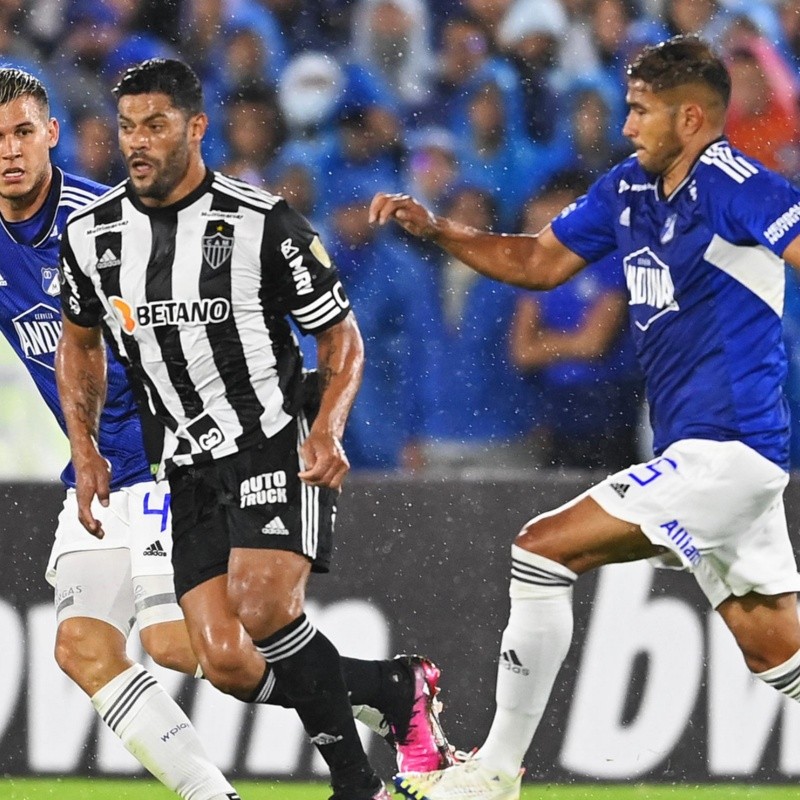 Millonarios no pudo sacar ventaja al Atlético Mineiro y empató en Bogotá