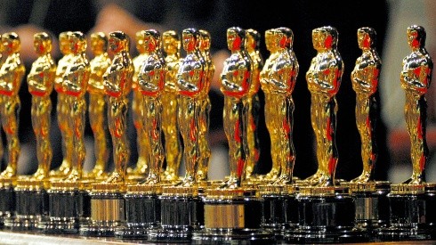 Las estatuillas doradas que se entregarán en los Oscar 2023.