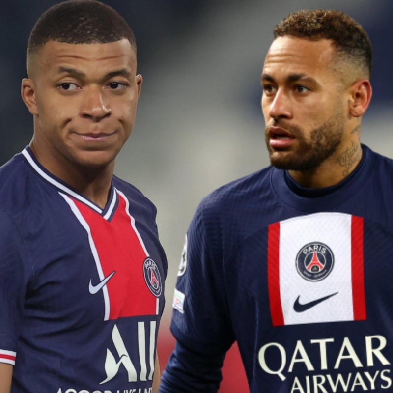 Revelan indisciplinas de Neymar y Mbappé en el PSG