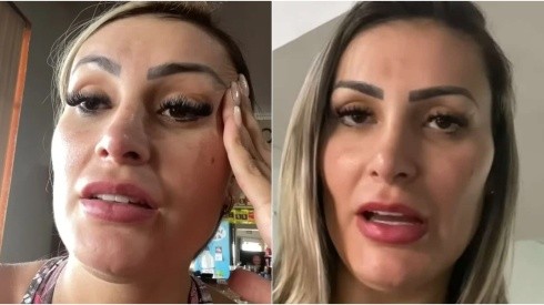 Images 1 and 2 - Playback: Instagram / Andressa Urach