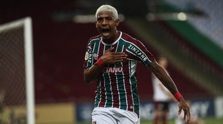 Fluminense quer inscrever John Kennedy no Carioca. Foto:  LUCAS MERÇON / FLUMINENSE F.C.