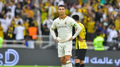 La decepción de Cristiano Ronaldo.