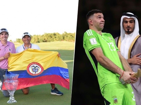 Golfista colombiano se roba el show en el PGA Tour y celebra como el 'Dibu'
