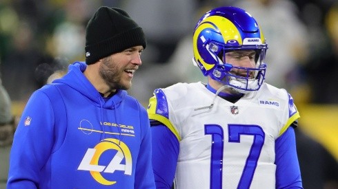 Matthew Stafford (left) and Baker Mayfield (right) - Los Angeles Rams - NFL 2022
