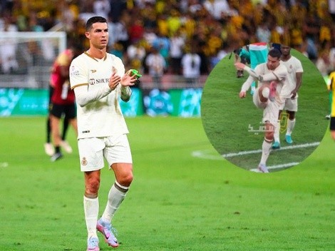 VIDEO | La furia y el enojo de Cristiano Ronaldo tras perder con Al Nassr
