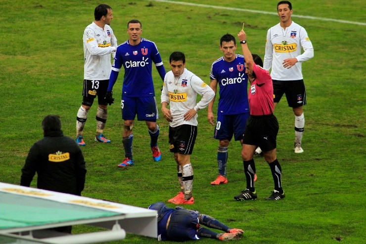 Ormeño en uno de los clásicos ante la U | Foto: Agencia Uno 