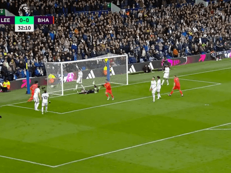 VIDEO | También de cabeza: el gol de Alexis Mac Allister para el Brighton ante el Leeds
