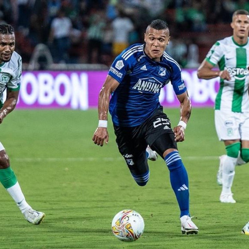 Atlético Nacional no pudo con la suplencia de Millonarios en el Atanasio