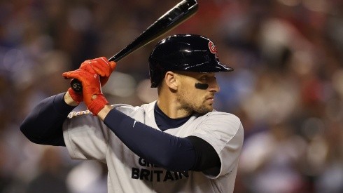 Trayce Thompson of the Great Britain at the 2023 WBC