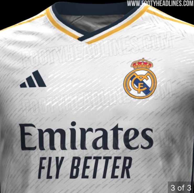 Juzguen ustedes: se filtró la que sería la nueva camiseta del Real Madrid  para la 23/24