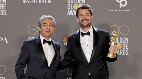 Santiago Mitre y Ricardo Darín en los Globos de Oro