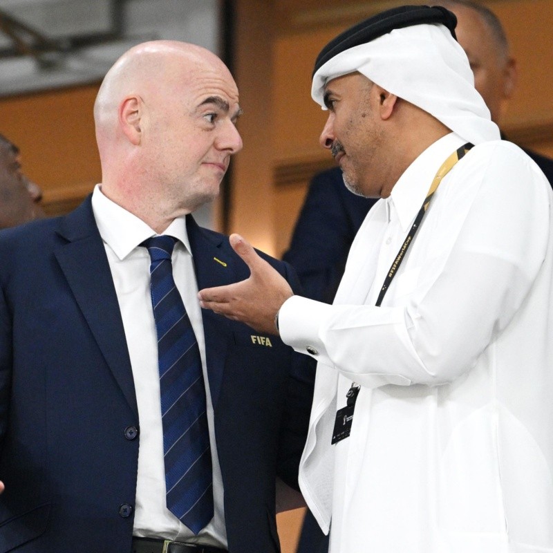 Qatar habría espiado a Gianni Infantino por miedo a perder la sede del Mundial 2022