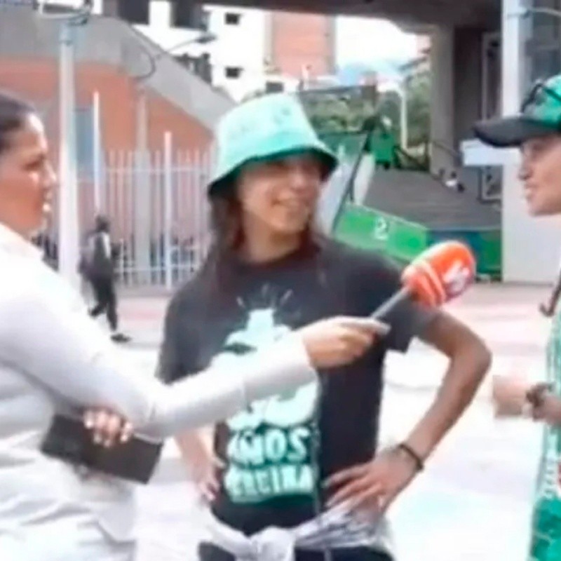 En pleno vivo, dos mujeres barristas de Nacional le rechazaron boletas gratis a Win Sports