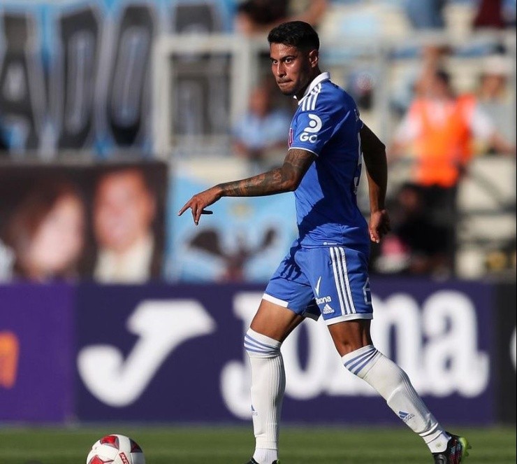 Ojeda sería titular ante Colo Colo | Foto: U. de Chile 