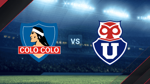 Colo Colo vs. U de Chile por el campeonato chileno.