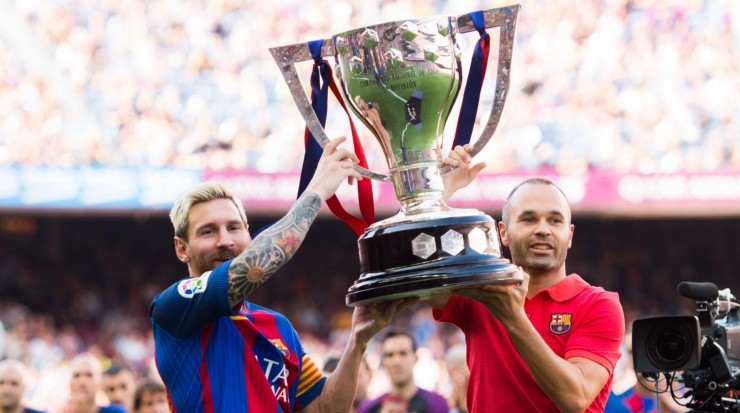 Messi e Iniesta (Getty)