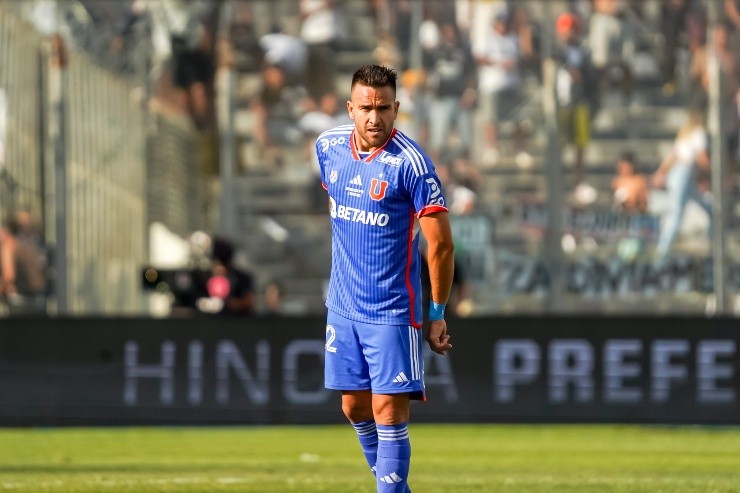 Zaldivia una de las grandes figuras de la U | Foto: Guillermo Salazar 