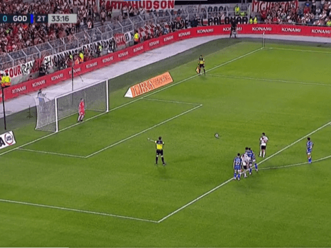 VIDEO | ¡Otra vez de penal! Barco anotó  el tercer gol de River
