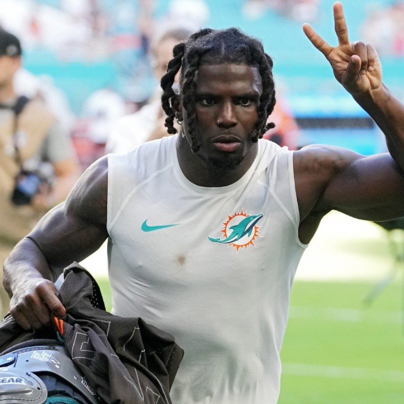 Tyreek Hill already building bond with new Dolphins teammate Jalen