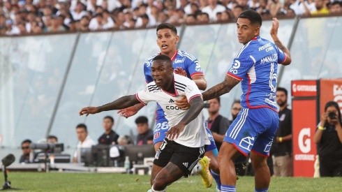 Yonathan Andía protagonizó una polémica jugada en el final.