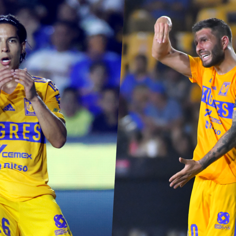 Así fue la "reconciliación" entre André-Pierre Gignac y Diego Lainez