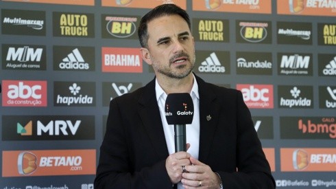 Foto: (Bruno Sousa/Atlético) - Rodrigo Caetano falou sobre o momento do Galo na temporada