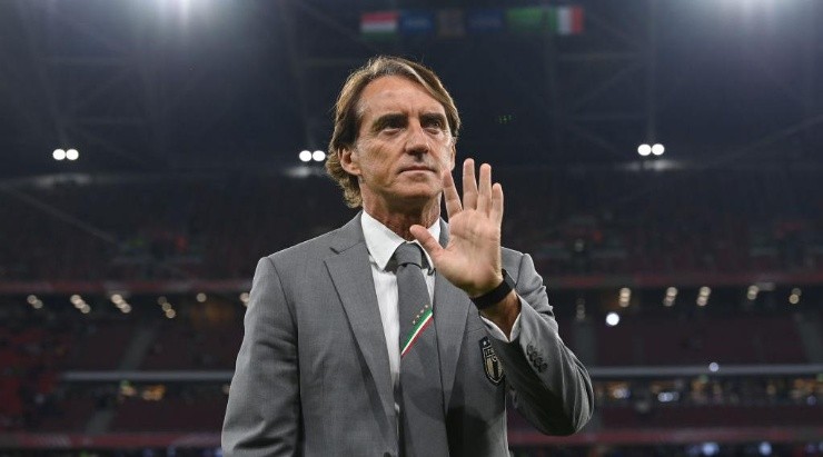 Roberto Mancini, entrenador de Italia. (Foto: Getty)