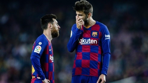 Piqué habló sobre Messi y un posible regreso a Barcelona.