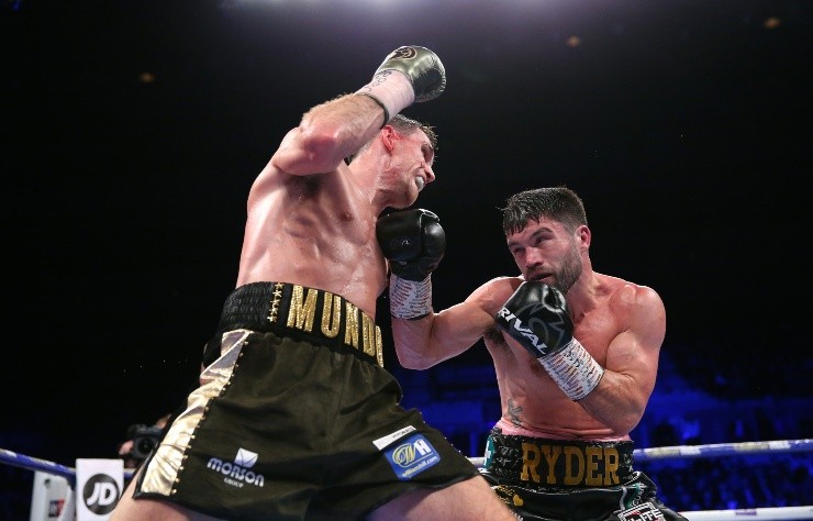 John Ryder y su golpe de derecha