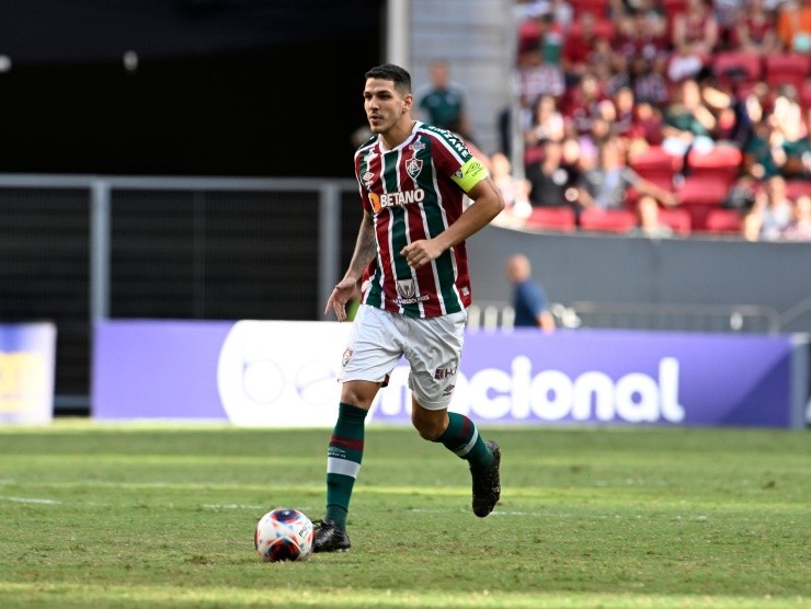 Mateus Bonomi/AGIF - Nino, capitão do Fluminense