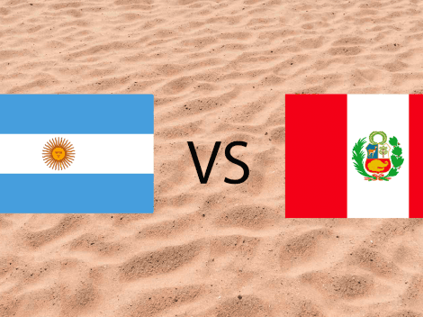Argentina vs Perú VIVO por la Copa América de Fútbol Playa 2023: minuto a minuto del partido,dónde verlo, formaciones y árbitro