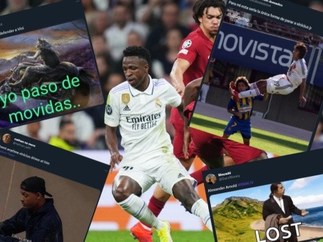 Vinicius y Alexander-Arnold, protagonistas de los memes del Madrid vs Liverpool