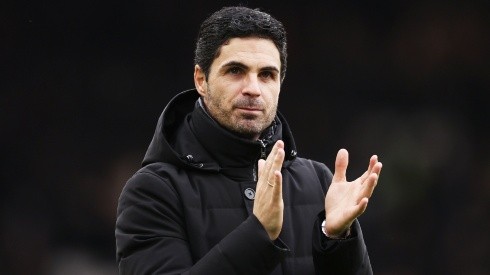 Arsenal is coached by Mikel Arteta