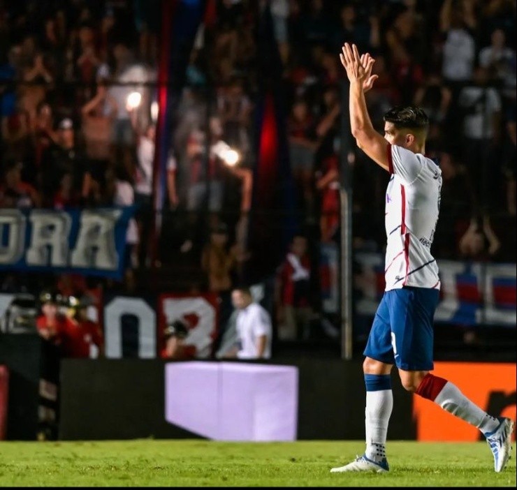 Blandi salió ovacionado | Foto: San Lorenzo 