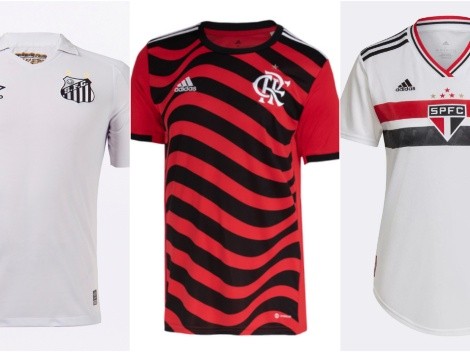 Veja quais são as camisas mais caras do futebol brasileiro