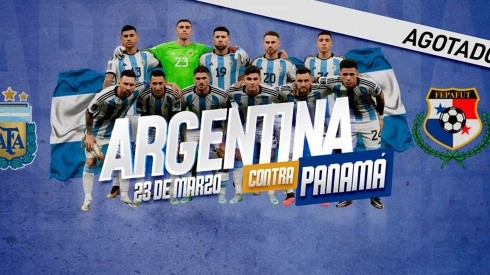 Entradas agotadas para Argentina vs. Panamá: los hinchas hicieron volar los tickets en 2 horas