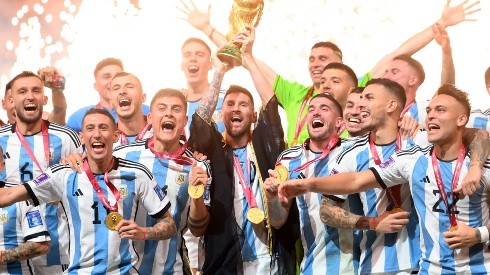 Revelan fotos inéditas de la consagración de Argentina en Qatar 2022