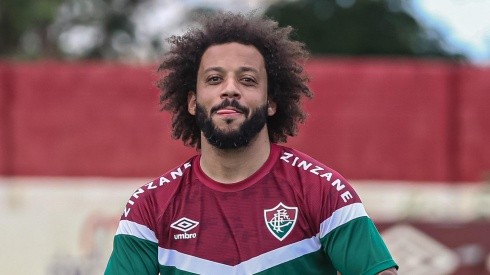 Foto: (Germán Cano/FFC) - Marcelo já treina com o grupo do Fluminense