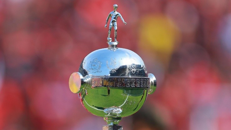 Trofeo de la Copa Libertadores.